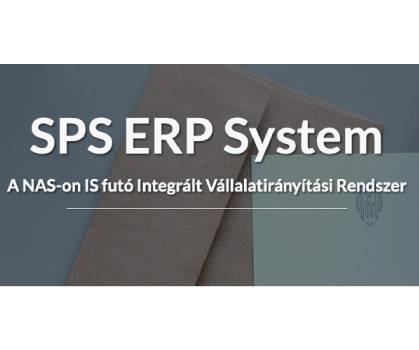 SPS ERP System Összetett több modulos rendszer